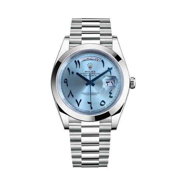 RX Day-Date 40 – Ice-Blue Dial