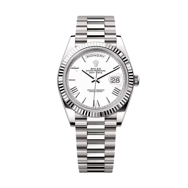 RX Day-Date 40 – Silver Dial