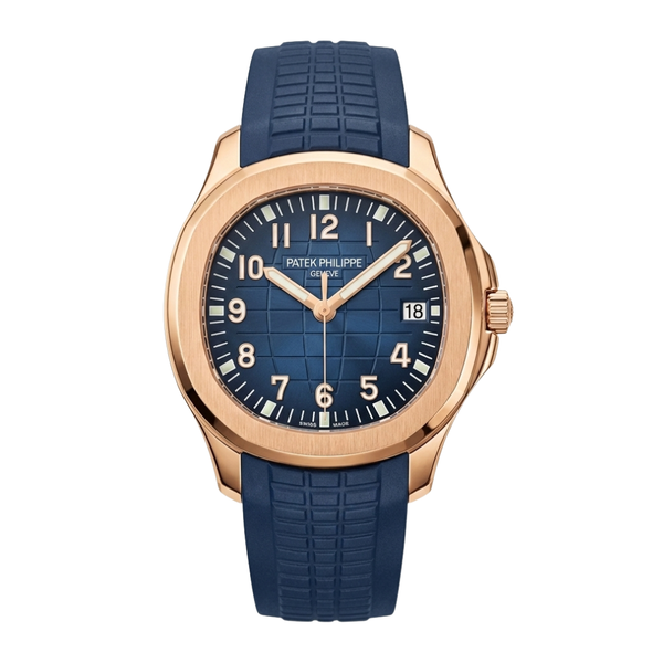 PP Aquanaut Automatic Blue Rose Gold